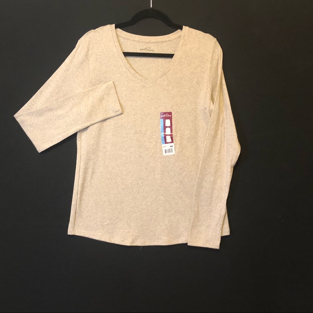 NWT Eddie Bauer Long sleeved T-Shirt.